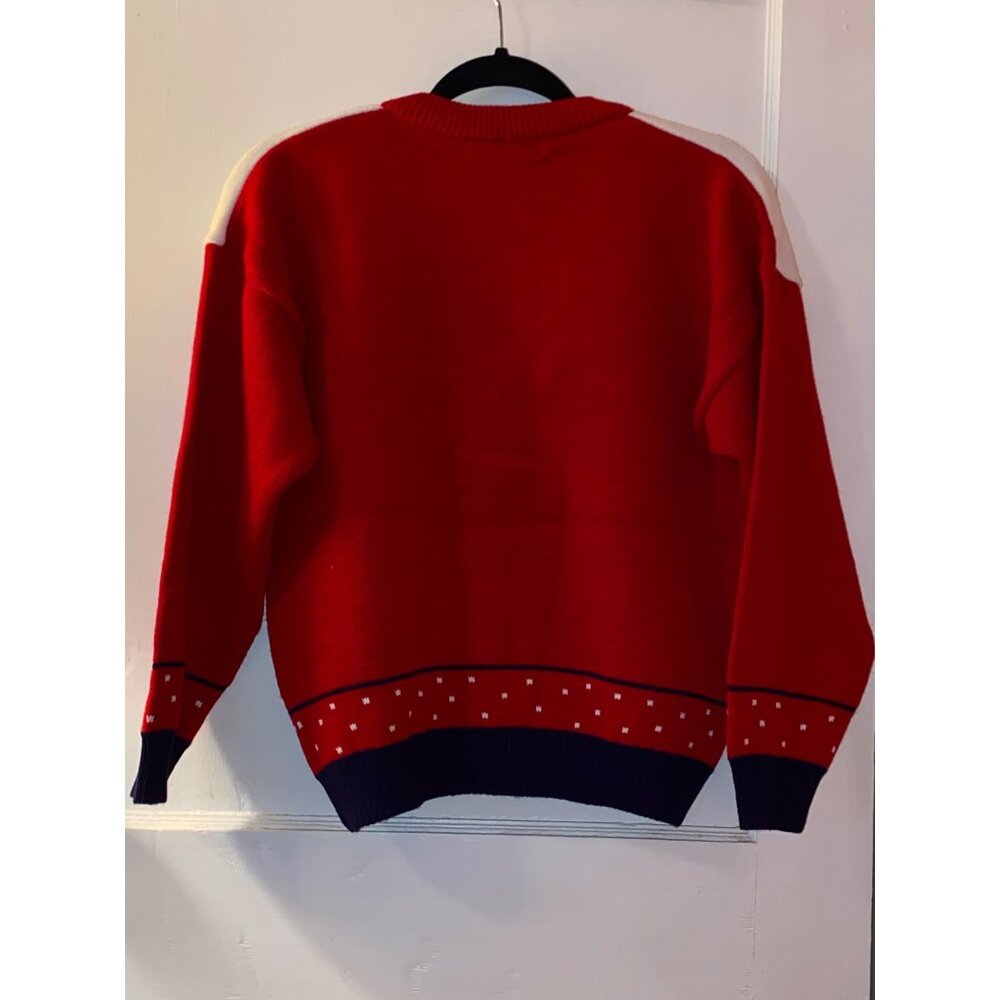 Kid's Youth Farm Clothes Cardigan Button Christmas Sweater Large 14 Israel Boots - Picture 5 of 5